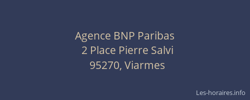 Agence BNP Paribas