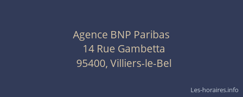 Agence BNP Paribas