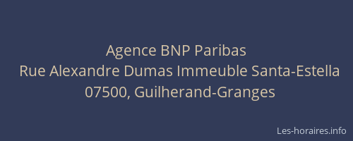 Agence BNP Paribas