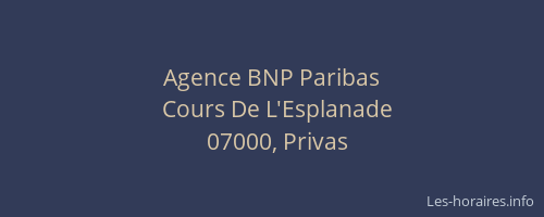 Agence BNP Paribas