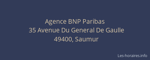 Agence BNP Paribas