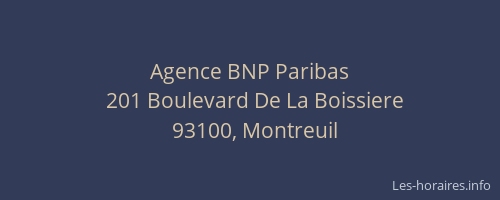 Agence BNP Paribas