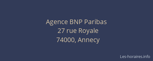 Agence BNP Paribas