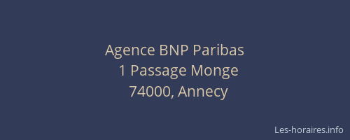 Agence BNP Paribas