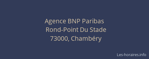 Agence BNP Paribas