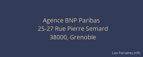 Agence BNP Paribas