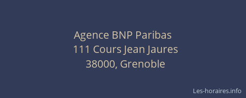 Agence BNP Paribas