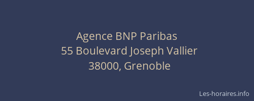 Agence BNP Paribas
