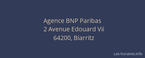 Agence BNP Paribas