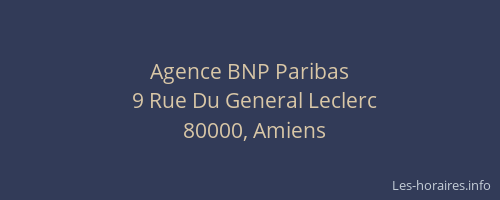 Agence BNP Paribas