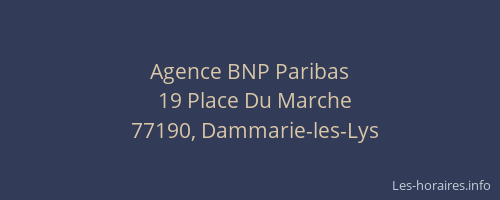 Agence BNP Paribas