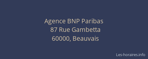 Agence BNP Paribas