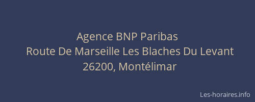 Agence BNP Paribas