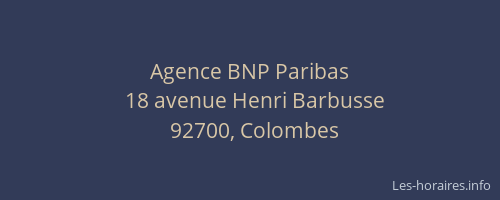 Agence BNP Paribas