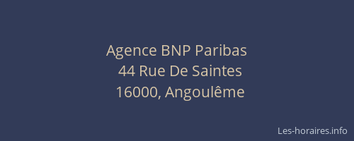 Agence BNP Paribas