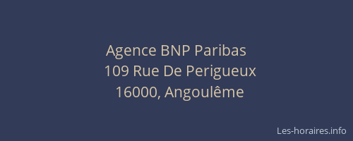 Agence BNP Paribas