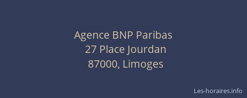 Agence BNP Paribas