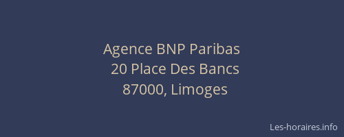 Agence BNP Paribas
