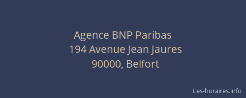 Agence BNP Paribas