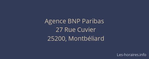 Agence BNP Paribas