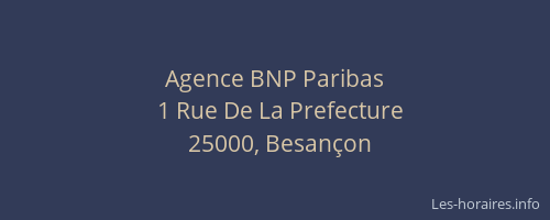 Agence BNP Paribas