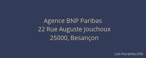 Agence BNP Paribas