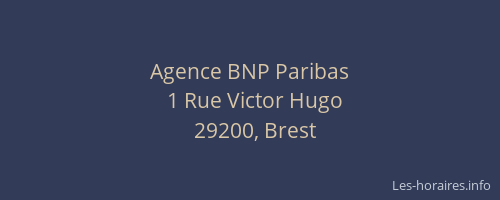 Agence BNP Paribas