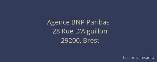 Agence BNP Paribas