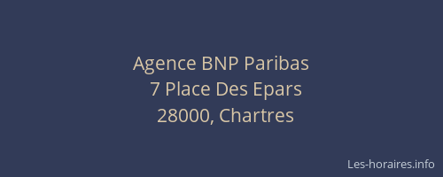Agence BNP Paribas