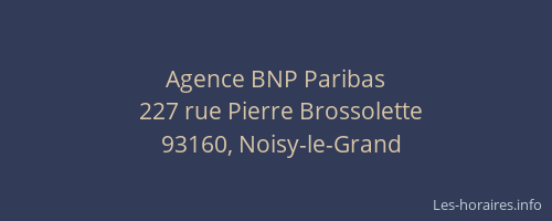 Agence BNP Paribas