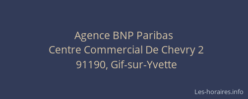 Agence BNP Paribas