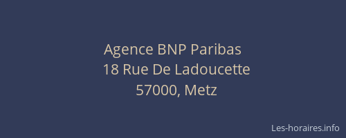 Agence BNP Paribas