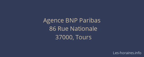 Agence BNP Paribas