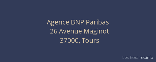 Agence BNP Paribas