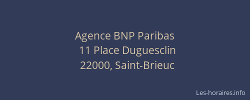 Agence BNP Paribas