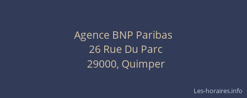 Agence BNP Paribas