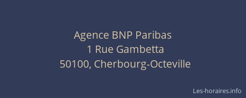 Agence BNP Paribas