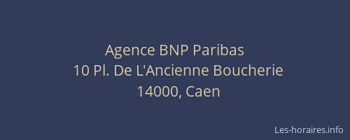 Agence BNP Paribas