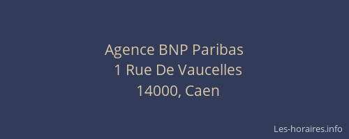 Agence BNP Paribas