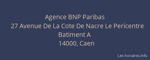Agence BNP Paribas
