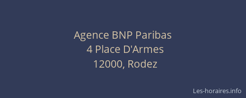 Agence BNP Paribas