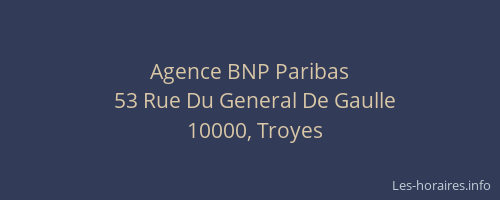 Agence BNP Paribas