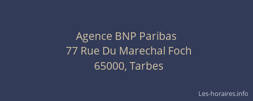 Agence BNP Paribas