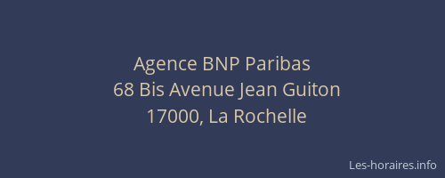 Agence BNP Paribas