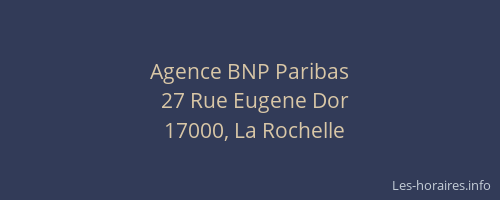 Agence BNP Paribas