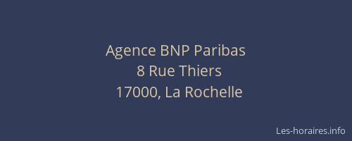 Agence BNP Paribas
