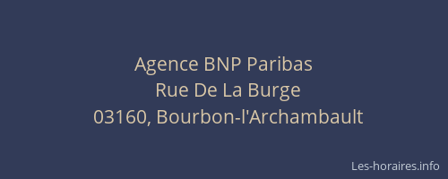 Agence BNP Paribas