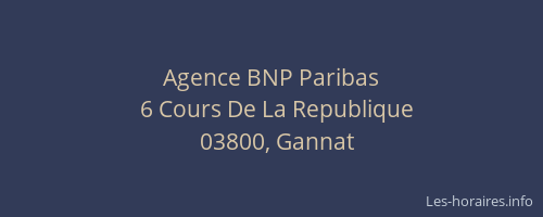 Agence BNP Paribas