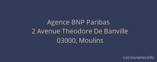 Agence BNP Paribas