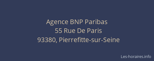 Agence BNP Paribas